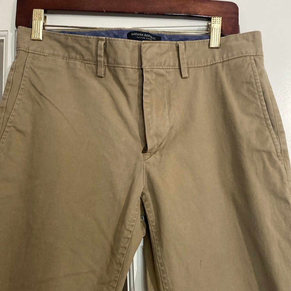 Banana Republic Fulton Chino Khaki Men’s 30x32